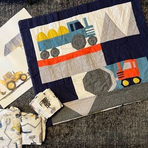 PBK Toddler Quilt and Sheets